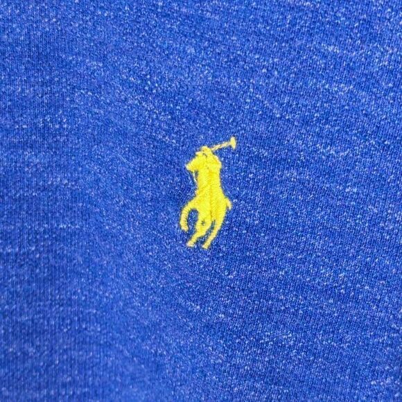 Polo Ralph Lauren Mens Size XXL Custom Fit Polo Shirt Blue Short Sleeve 100% Cot - Picture 3 of 7